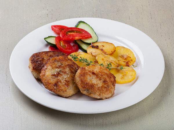 Черная Кошка - Биточки из индейки