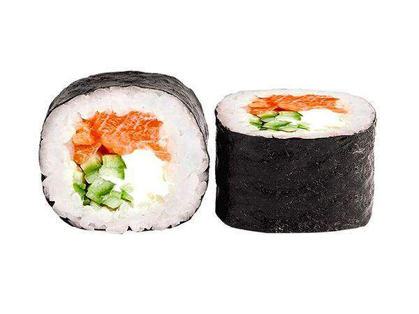 Дакота - Ролл с лососем, сыром и огурцом