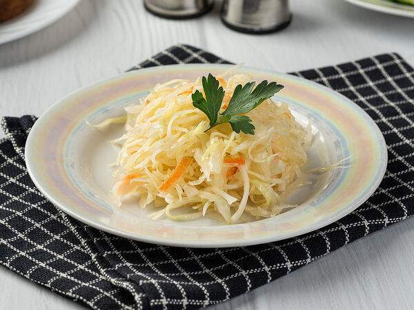 Сактон - Салат из свежей капусты с морковью, маслом