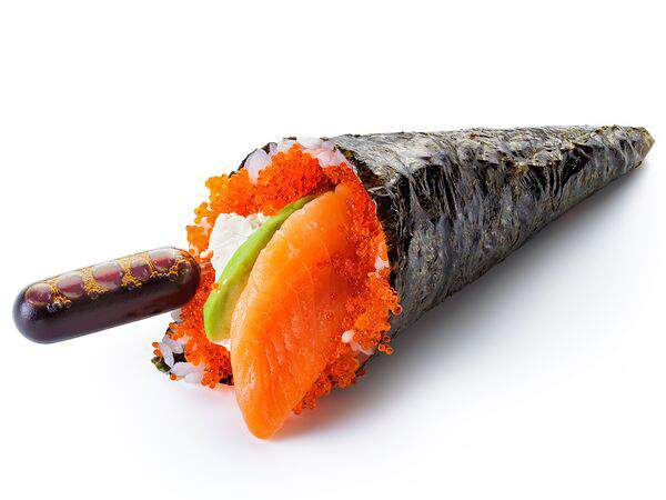 Русалочка любит суши - Хэндролл лосось