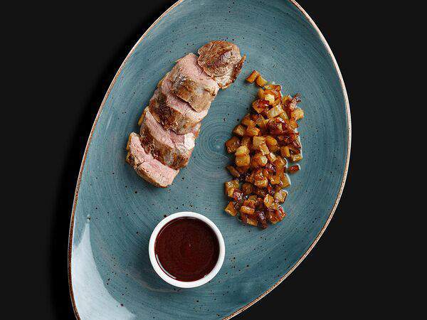 Клава Шиффер - Утиная грудка с карамельным яблоком