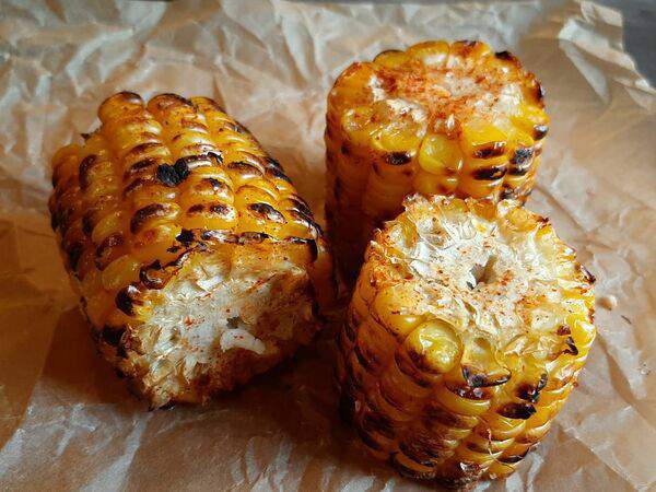 Сулугуни - Кукуруза на мангале