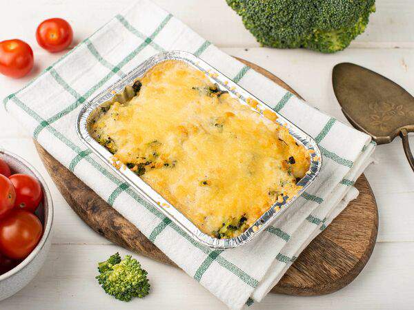 Бахетле - Брокколи в соусе бешамель