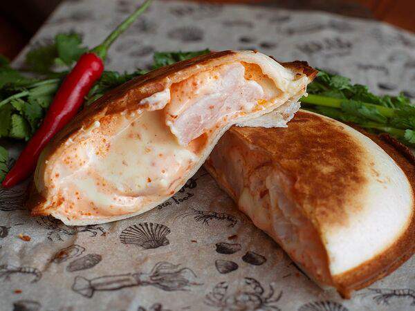 Icrab - Пита с креветкой и чукой