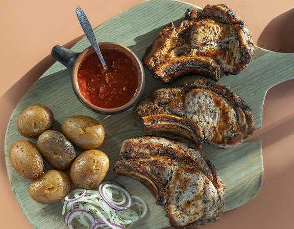 Вкусно House - Корейка Комбо шашлык Армянский чалагач