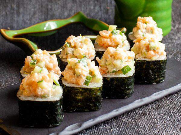 Большие Тарелки - Токати с Лососем