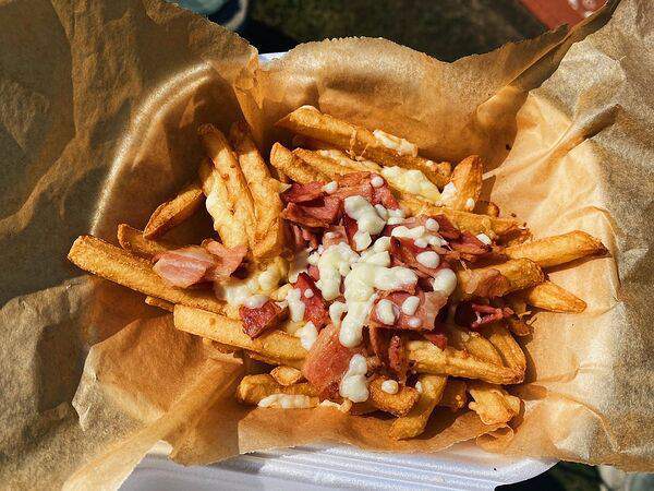 V Lavashe - Фри с беконом