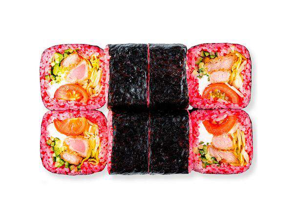 Белый рис - Туна футомаки