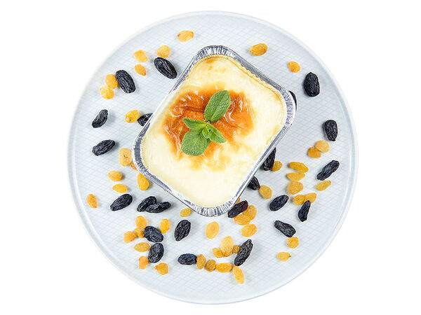 Мандарин - Каша-пудинг рис и изюм