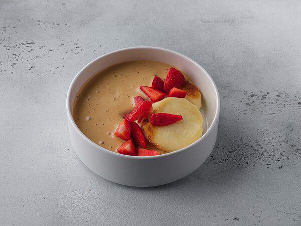 GARRY BAR - Сырники с муссом из вареной сгущенки и свежими ягодами