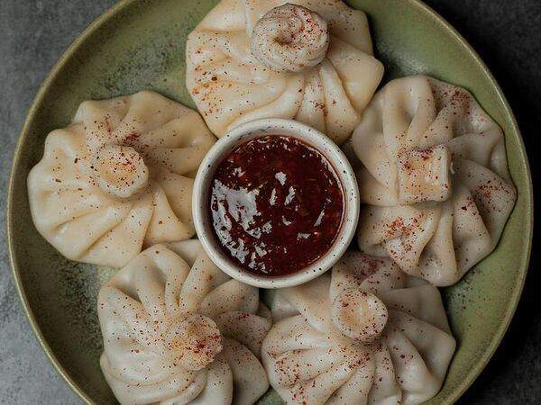 Хачапури для Пушкина - Хинкали с сыром сулугуни