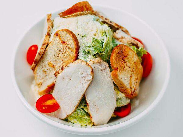 Счастье - Цезарь с курицей гриль