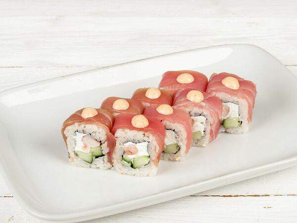 Медина Food на Татарстан - Big ролл с креветкой и тунцом