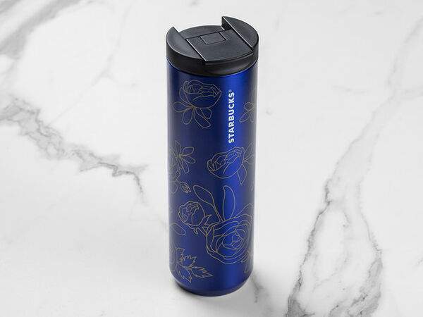 Starbucks (R) - Тамблер Blue Gold Floral