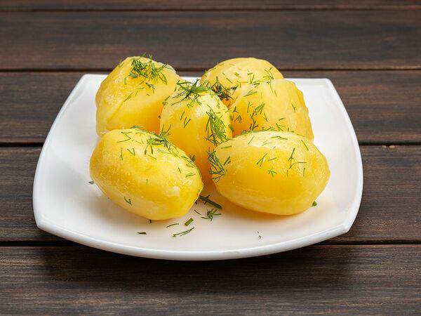 Столовочка - Картофель отварной с укропом