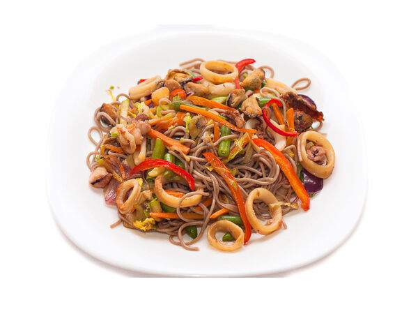 Robinfood - Соба с морепродуктами