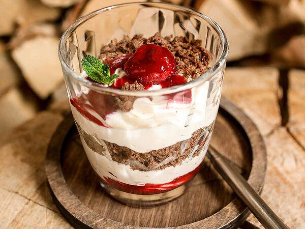 Сыроварня - Крем из домашнего сыра с пралине и малиной