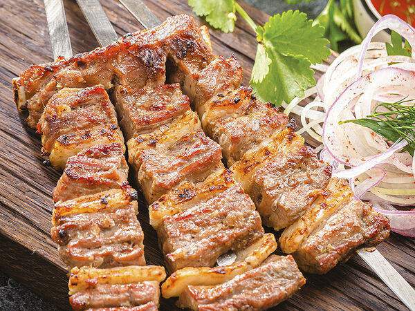 Урюк - Уч Панжа из баранины