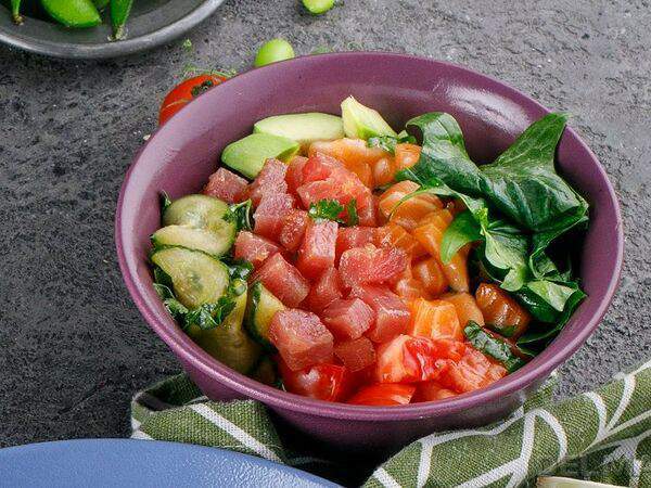 Кофейня №1 - Поке с лососем