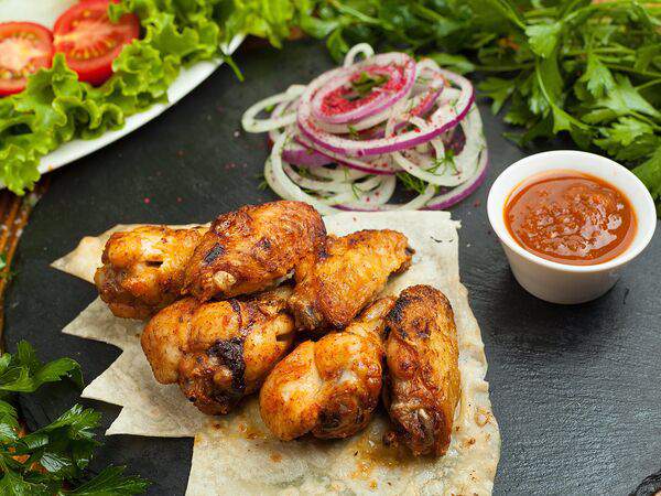 Трапеза - Шашлык из куриных крылышек