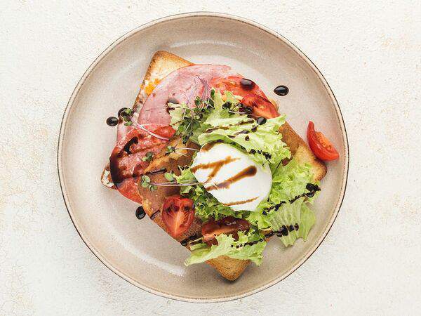 Сгущенка - Гренки с ветчиной и сыром