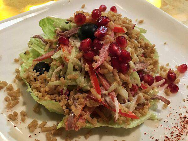 Хинкальная - Салат из языка по-тбилисски