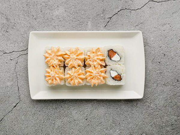 Mr Tako - Ролл Лава с лососем