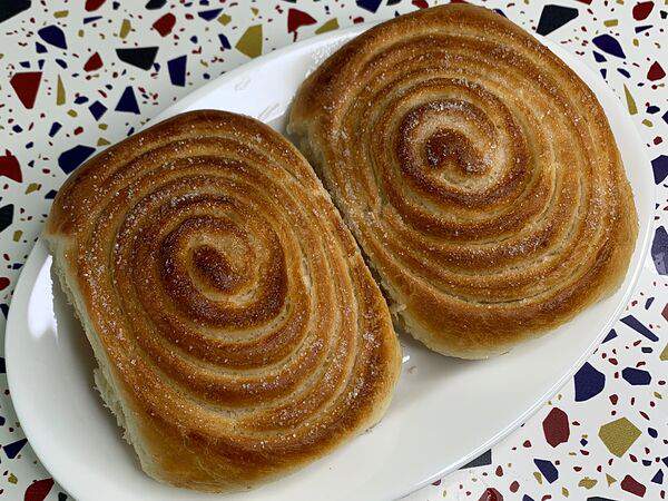 Домашняя кухня - Булочка с сахаром