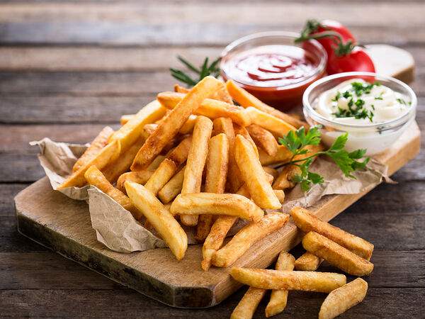 Еда и кофе - Картофель фри