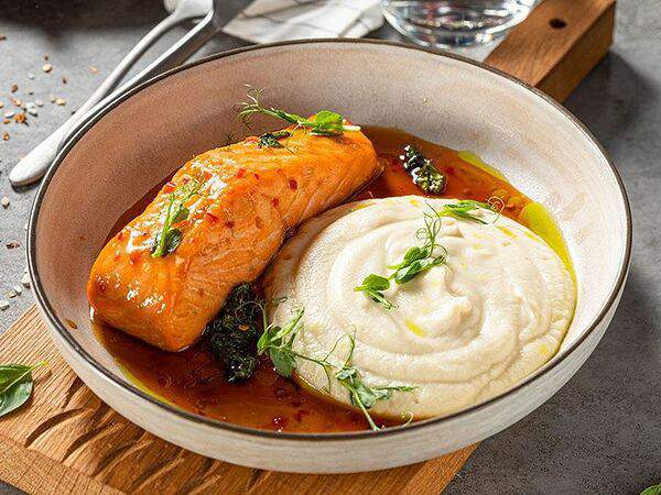 Чайхона №1 Тимура Ланского - Запеченный лосось по-чайхански