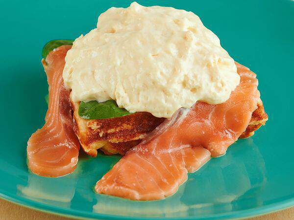 Union Coffee Pizza - Бенедикт со слабосоленым лососем