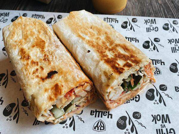 Grill vs Wok By ЧаЩа - Шаурма с цыпленком