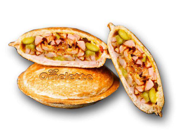 Omelette Street Food - Pocket BBQ №1