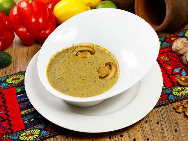 Мангал & гриль - Сливочный крем-суп из грибов