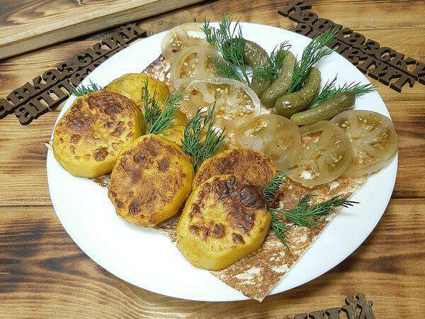 Кавказский аппетит - Картофель на мангале