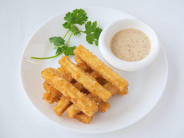 Вьетнамская кухня Cyclo - Тофу в кляре с ореховым соусом