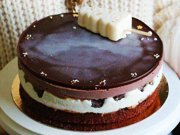 Йагода - Торт-мороженое Карамельный Орео