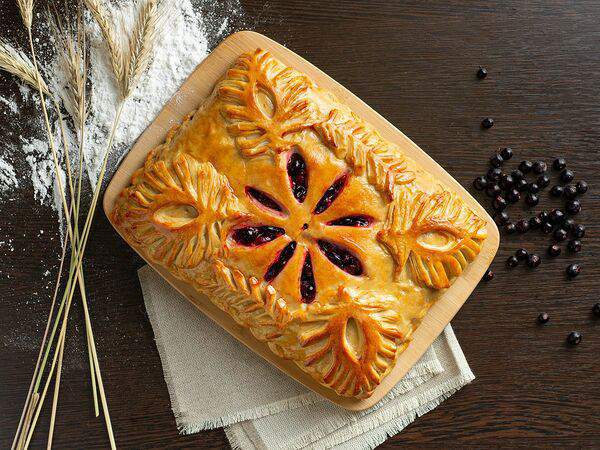 Пироги всем - Русский пирог Черника