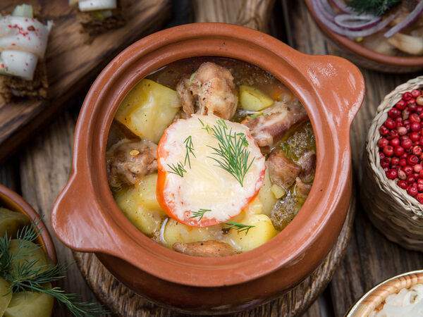 Корчма Хуторок - Жаркое с томлёной свининой