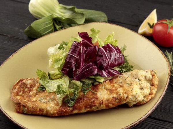 McKey Pub & Restauraunt - Омлет с ассорти зелени