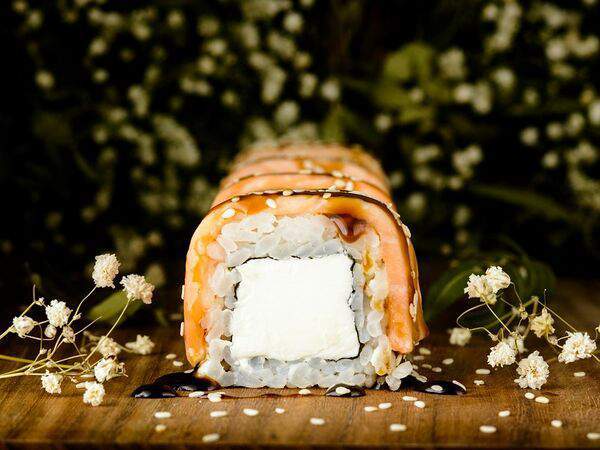 Foodmarket #FaceRoll - Запеченный ролл Филадельфия Хот