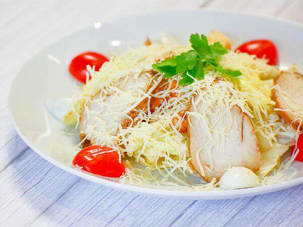 Лайвер - Салат Цезарь с курицей