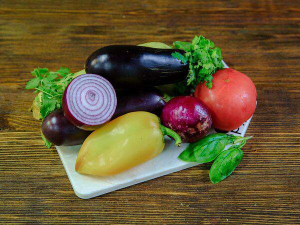 Улетный шашлык - Овощи на мангале