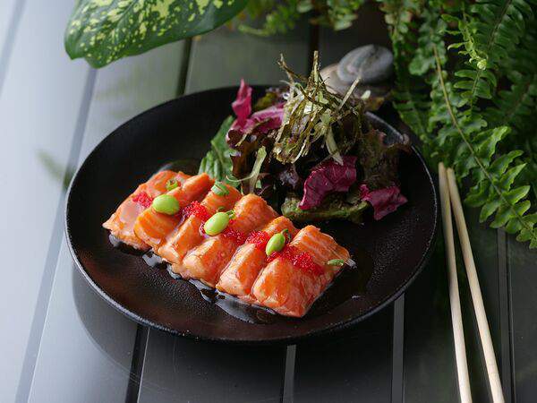 Dong po - Татаки из лосося