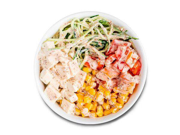 Om nom nom - Поке боул вегетарианский