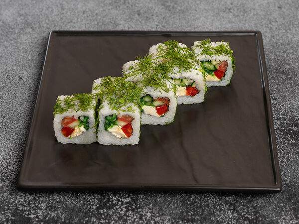 Шустрый лосось - Ролл Овощной