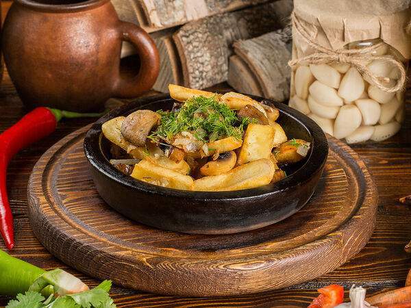 Чито Грито - Картофель с грибами