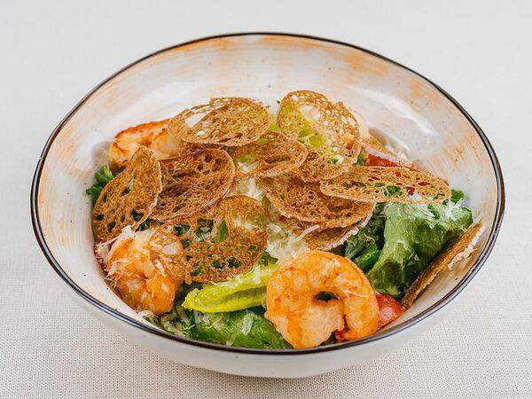 Trattoria 23 - Салат Цезарь с креветками
