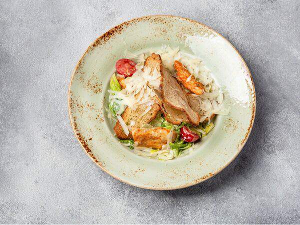 Пшеничный кот - Салат Цезарь с курицей