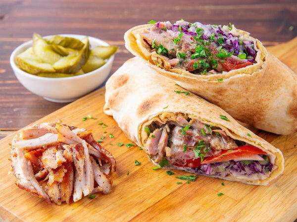 Бабагануш - Шварма в лаваше